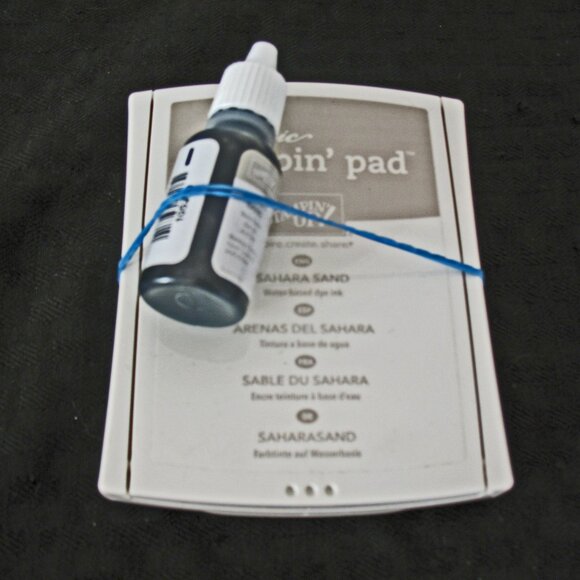 Stampin'Up! SAHARA SAND CLASSIC INK PAD & RE-FILL-Used/Retired. Good, partial - Picture 1 of 2